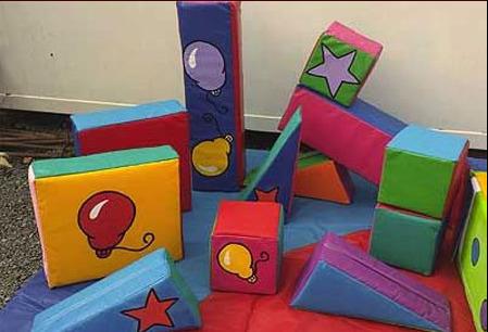 Soft Play Shapes for 13 pc Hire