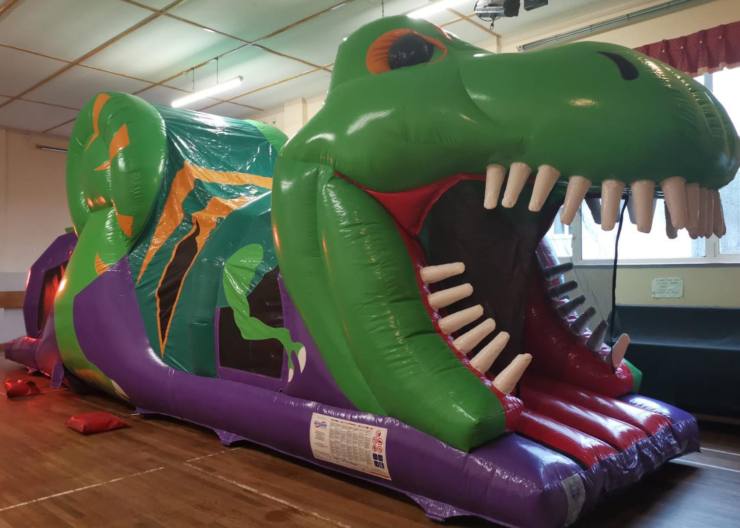 3D Dino Obstacle Course